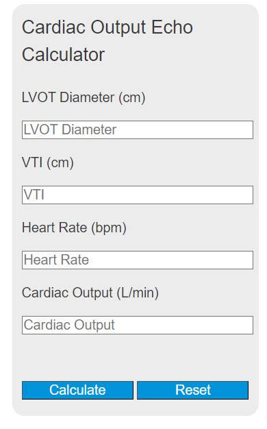 canadian echo calculator.